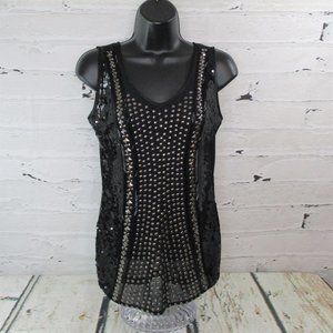 Dulcci Vetan Embellished Tank Top / Shell
